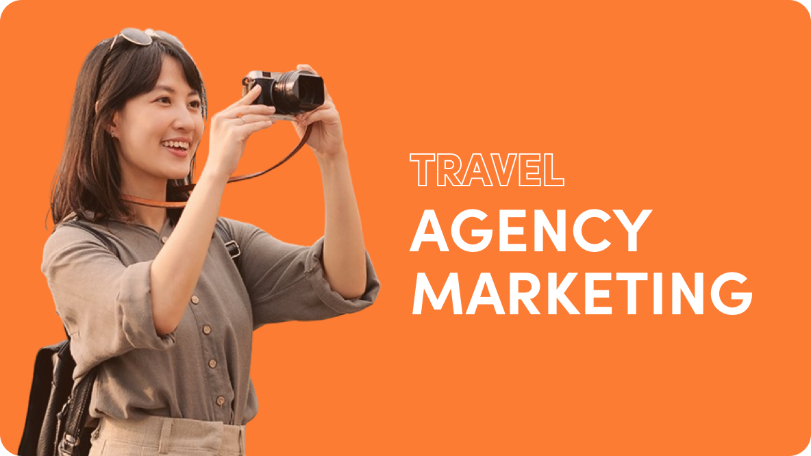 digital marketing for travel industry strategy showing SEO social media and online booking growth